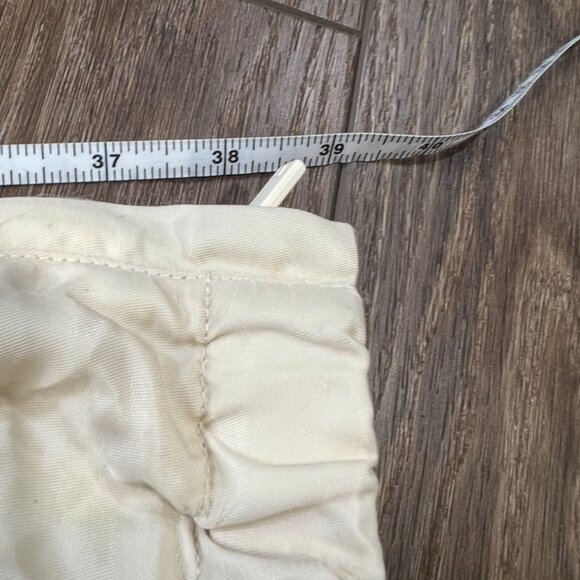 Fear of God Essentials Nylon Track Pants, Cream, Elastic Waistband Adjustable S - Picture 11 of 13